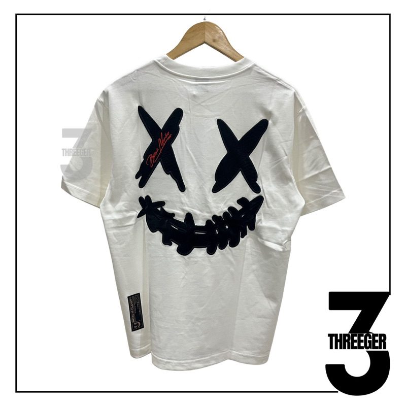 Jual RIC Ricky Is Clown Black Mamba Snake Skin Tee White Original ...