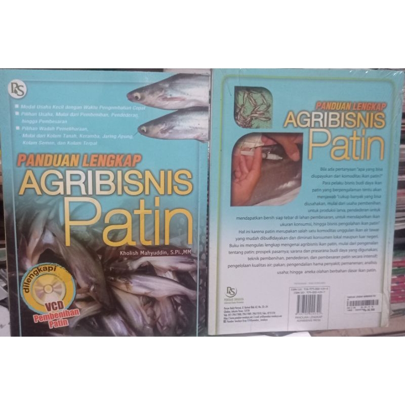 Jual Panduan Lengkap Agribisnis Ikan Patin Kholis Mahyudin S Pi Mm