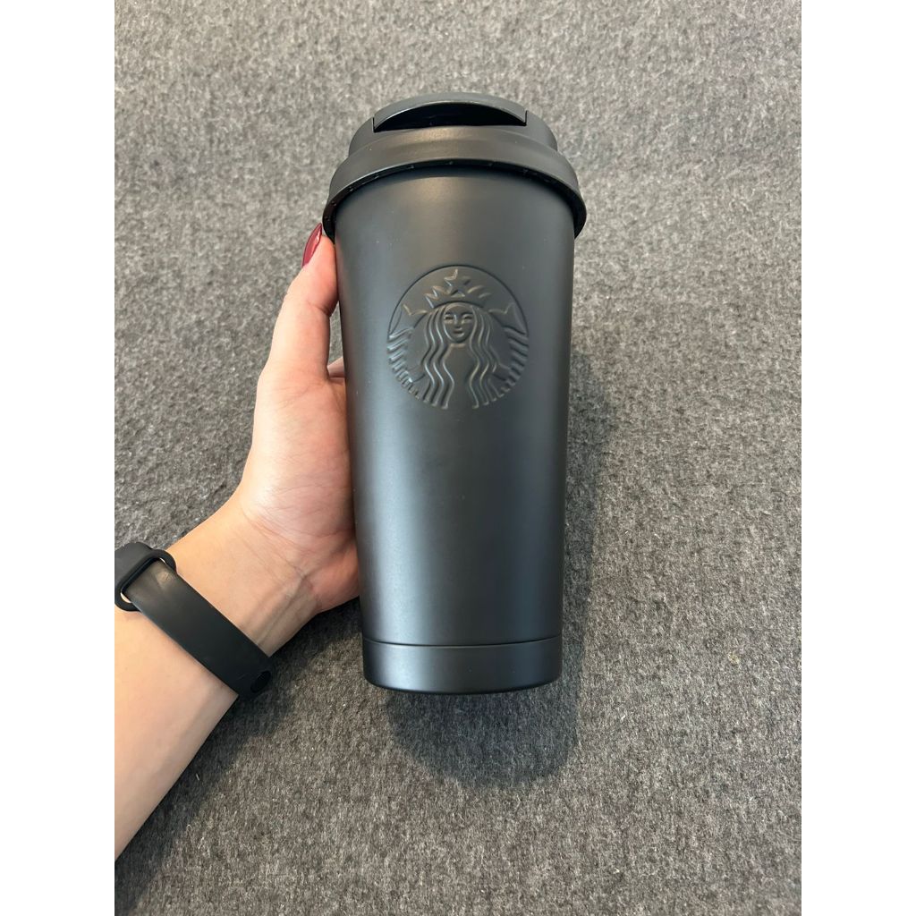 Starbucks Japan Matte Black top Elma SS Tumbler