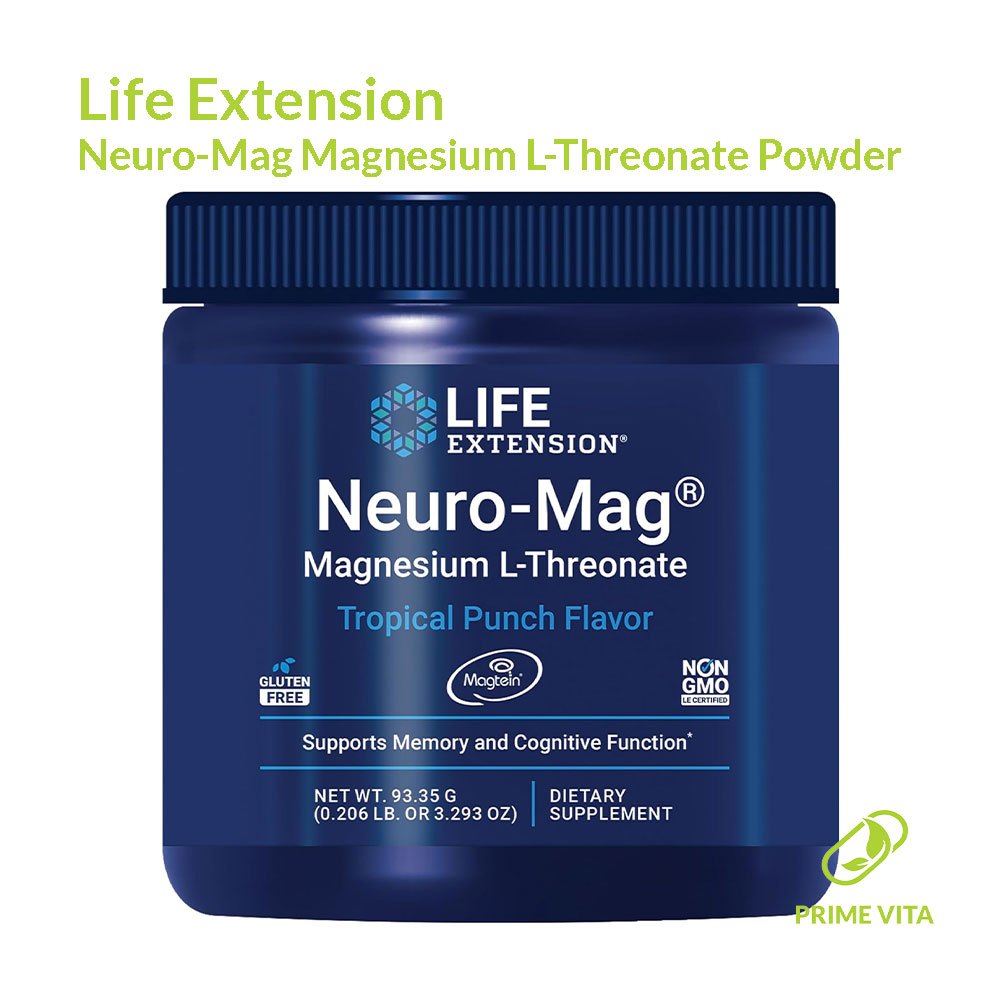 Jual Life Extension Neuro-Mag Magnesium L-Threonate Powder (Tropical ...