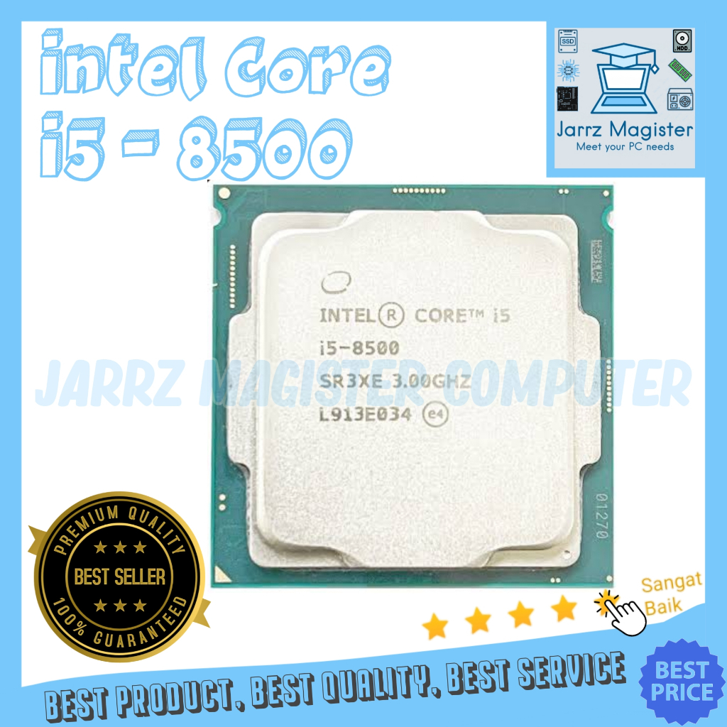 Jual Processor Intel core i5 8500 soket 1151 | Processor i5 Gen 8 LGA ...