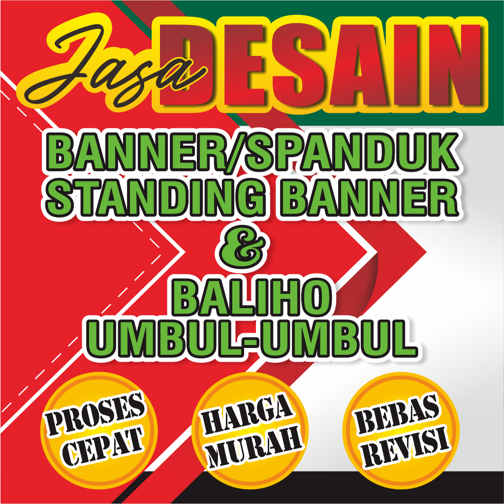 Jual Jasa Desain Bannerspandukstanding Bannerbaliho Shopee Indonesia 0074