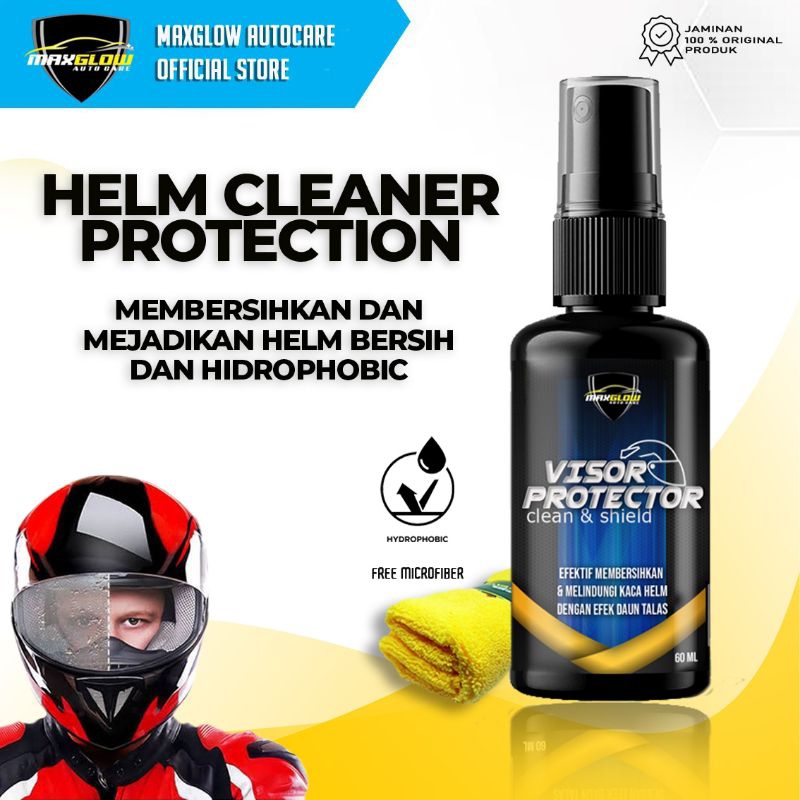 Jual Visor Helm Cleaner Pembersih dan pelindung kaca Helm Ultra