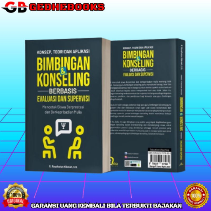 Jual BUKU BIMBINGAN DAN KONSELING BERBASIS EVALUASI DAN SUPERVISI ...