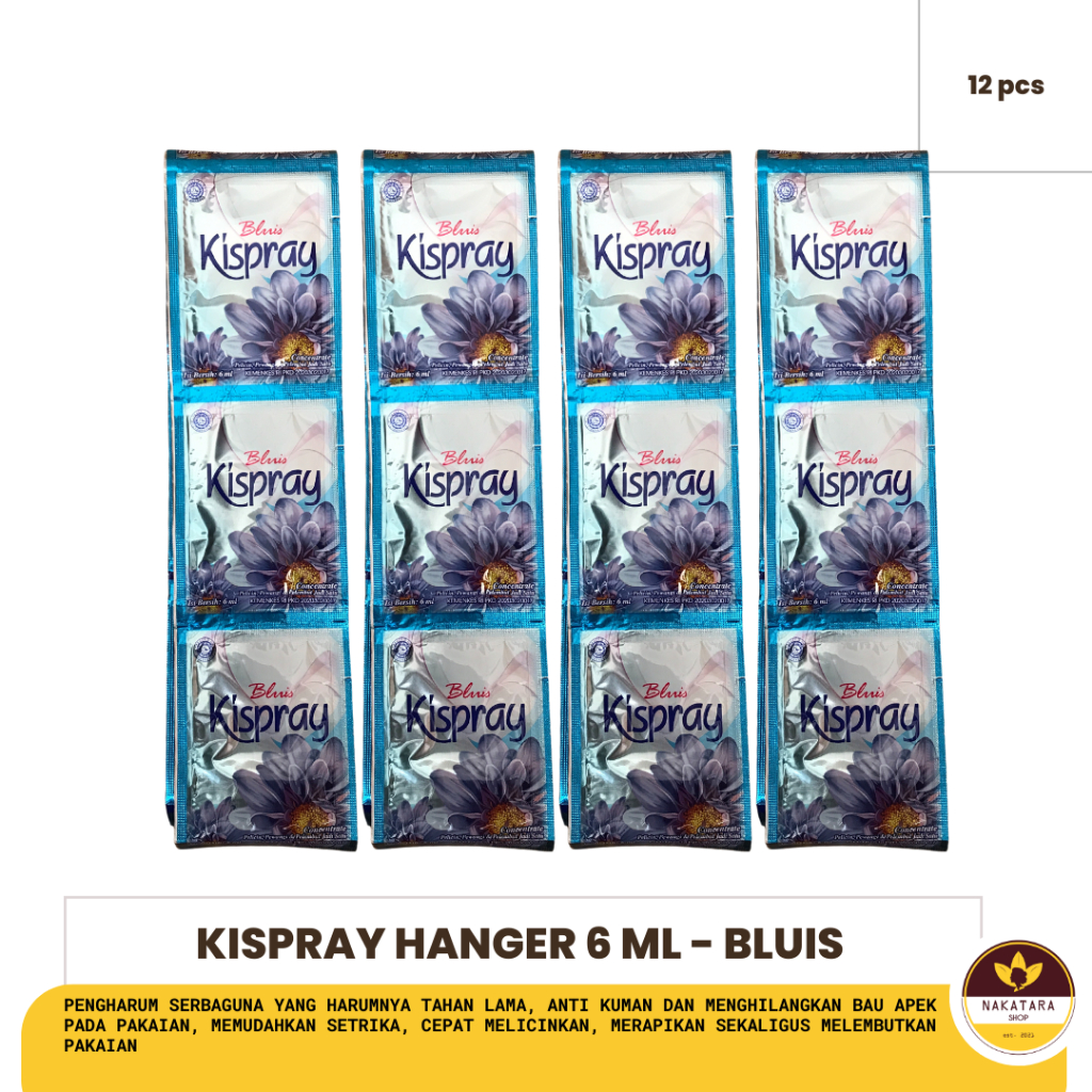 Jual KISPRAY REFILL HANGER RENCENG ALL VARIANT ISI 12 PCS | Shopee ...