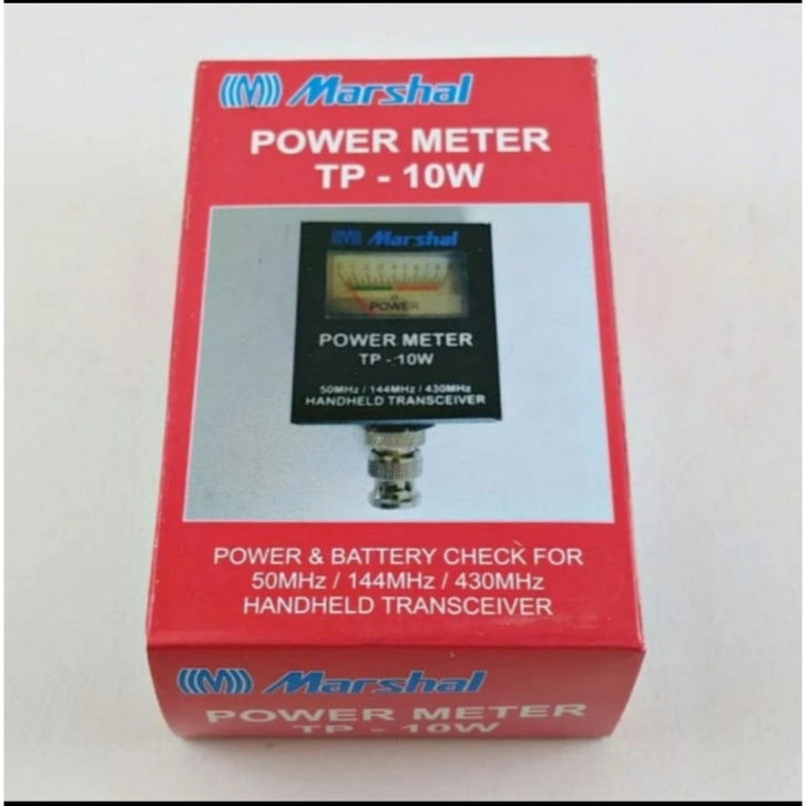 Jual Power Meter HT Marshal TP10W Watt Meter HT Marshal TP-10 TP10 ...