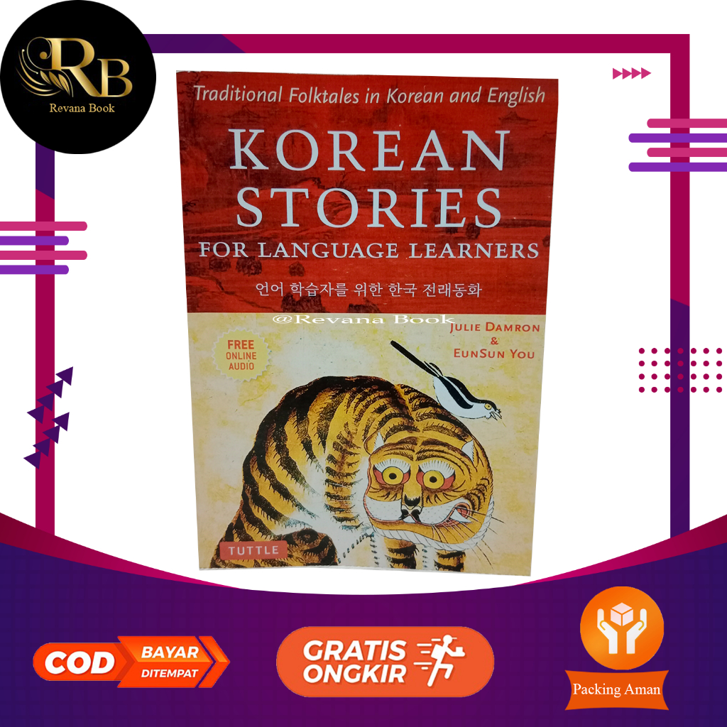 Jual Buku Cetak Korean Stories for Language Learners: Traditional ...