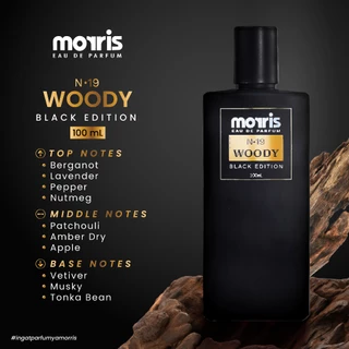 Morris Eau De Parfum Black Edition 100ml - Parfum Pria