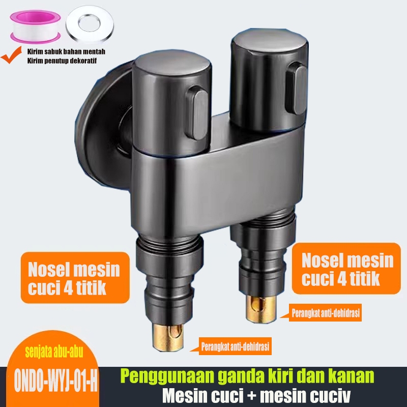 Jual Stop Kran Single Stainless Keran Air Double Angle Valve Kran