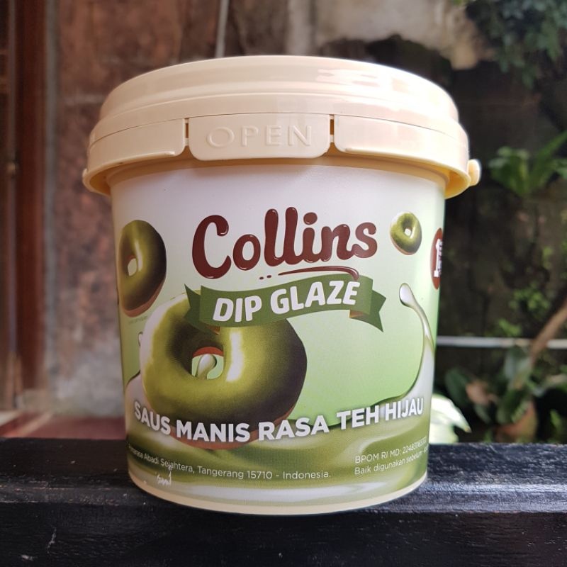 Jual Collins Dip Glaze Matcha 1 Kg / Topping Pasta Rasa Teh Hijau ...