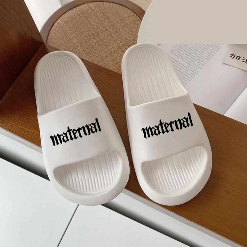 Jual Sandal Slop Maternal Disaster Metalica Sandal Slop Design