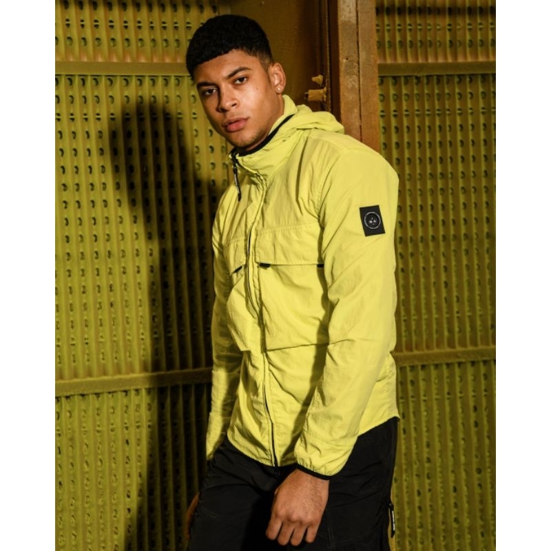 Jual Marshall Artist Garment Dyed Hooded Jacket Yellow Original Shopee Indonesia