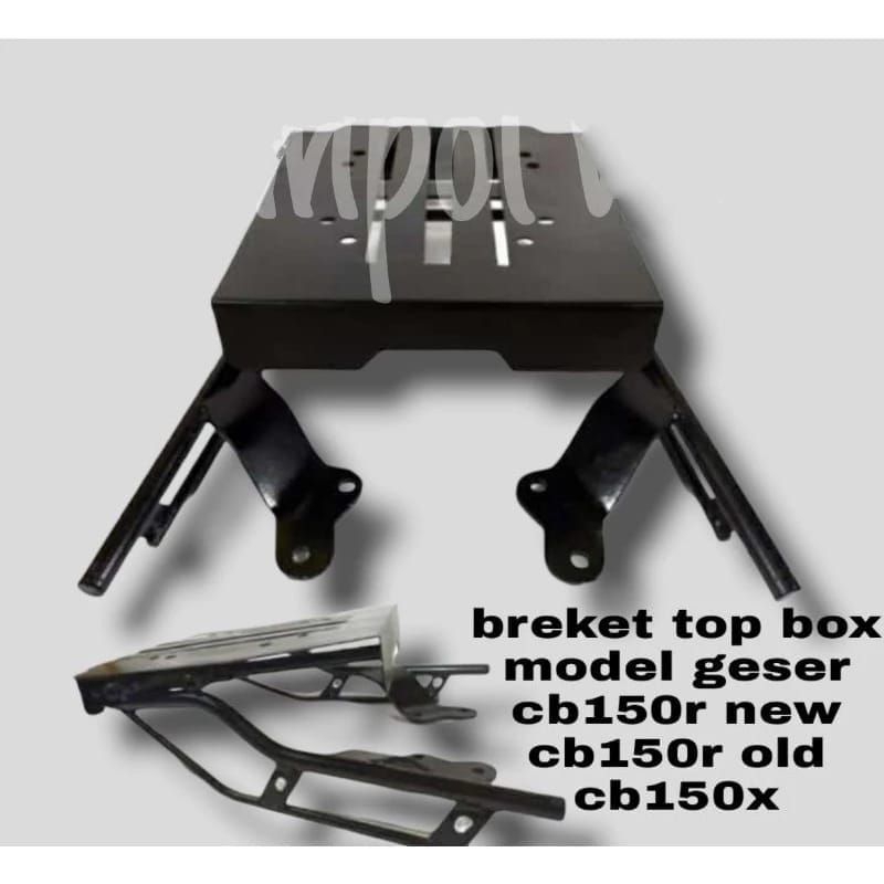Jual BREKET TOP BOX KUCAY CB 150 X, CB150R New, CB150R Old Bracket Box ...