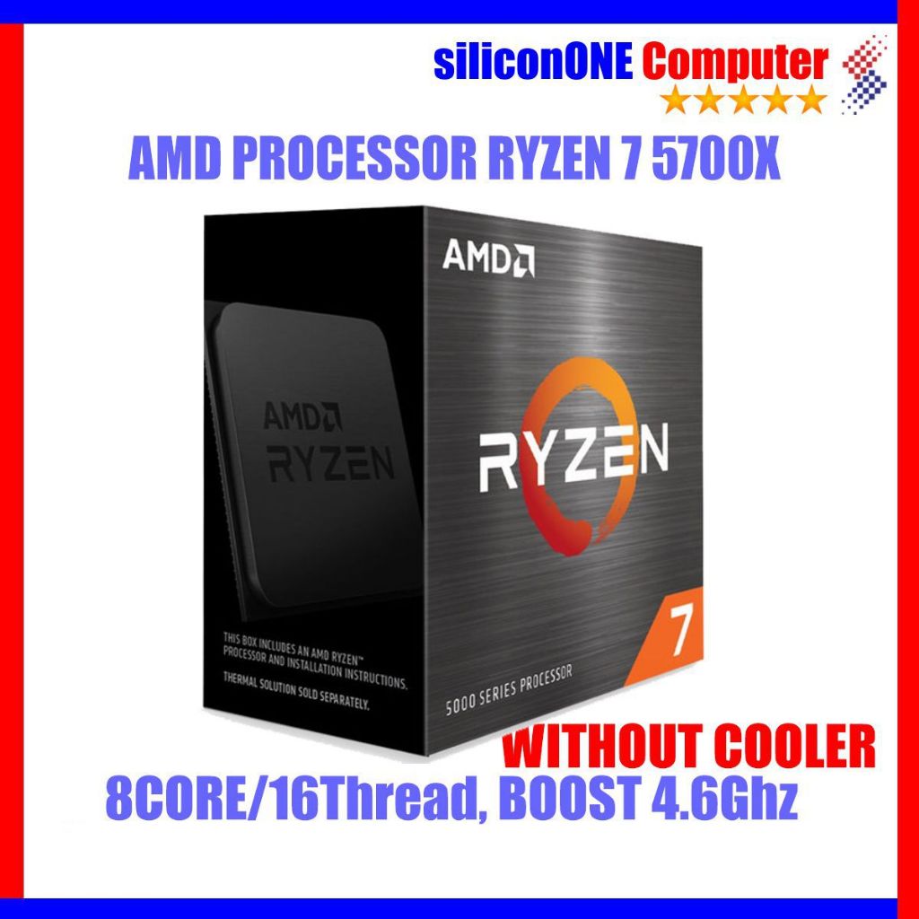 Jual AMD Ryzen 7 5700X Processor | Shopee Indonesia