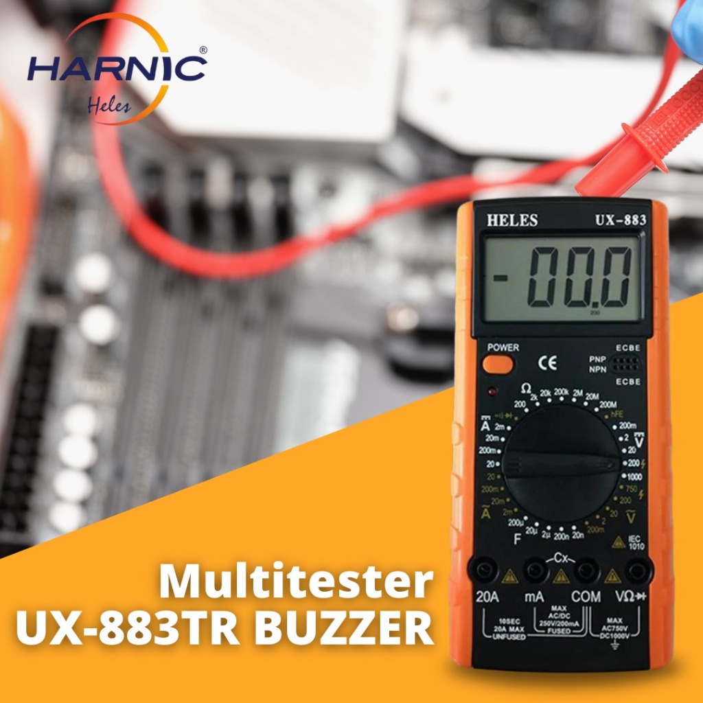Jual Multi Tester Digital- Digital Multimeter - Alat Merger - HELES UX ...