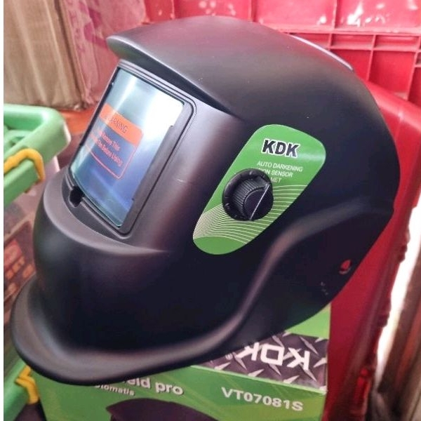 Jual Kedok Las KDK Face Shield Welding Topi Helmet Topeng Las BEST ...