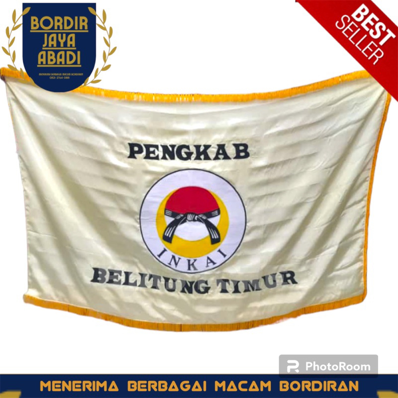 Jual Bendera Pataka Inkai Full Bordir 90x135 Shopee Indonesia