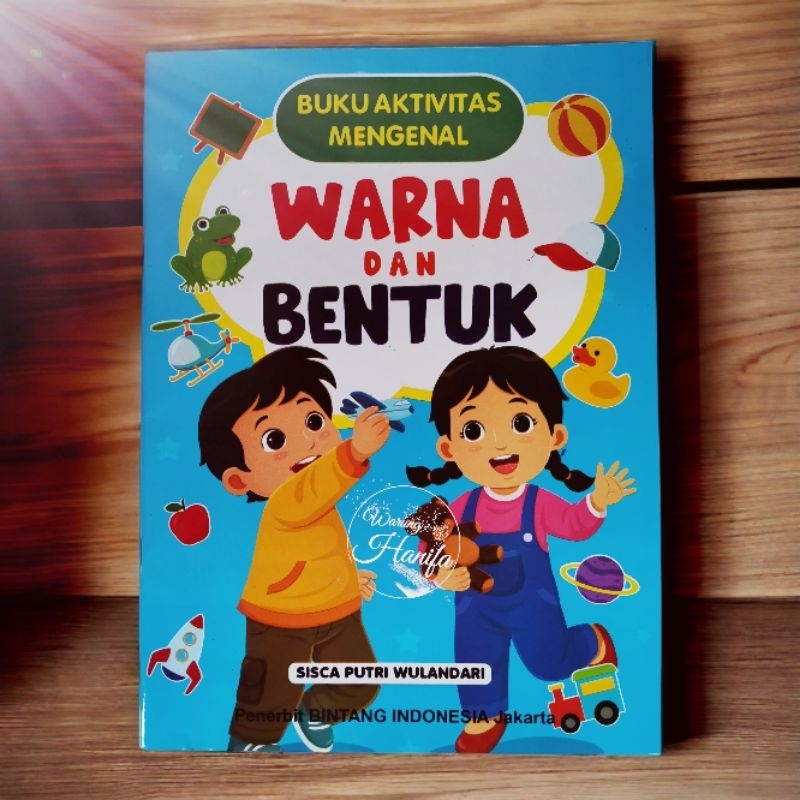 Jual Buku Mengenal Warna Dan Bentuk Untuk Anak Paud Dan Tk | Shopee ...