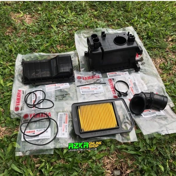 Jual BOX FILTER MIO SPORTY LAMA MIO SMILE FULL SET ORIGINAL YAMAHA
