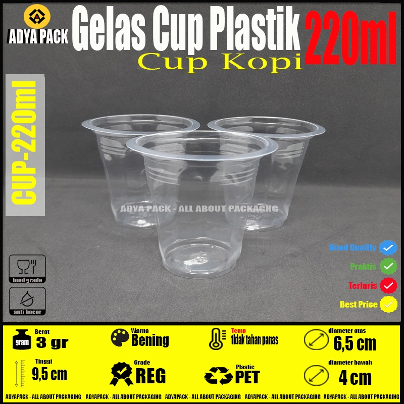 Jual Gelas Plastik Bening 220 Ml Gelas Cup Kopi Phoenix Isi 50pcs Gelas Cup Aqua Shopee 5274