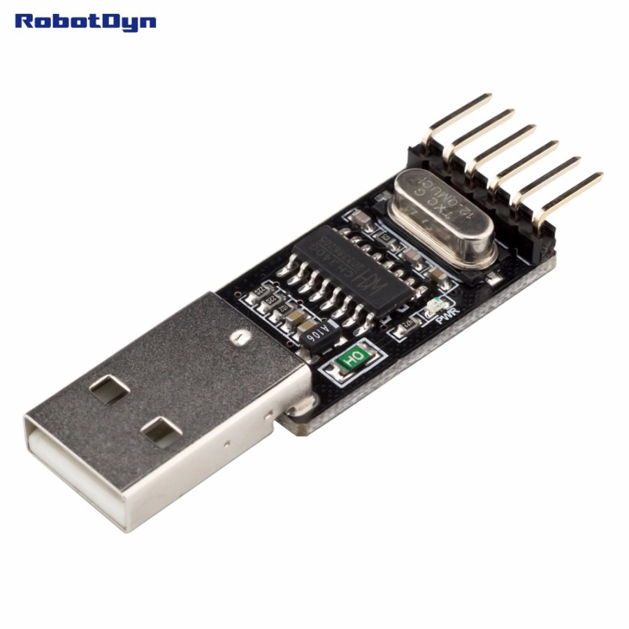 Jual CH340 CH340G 5V/3.3V, USB to TTL-UART Serial Converter Module ...