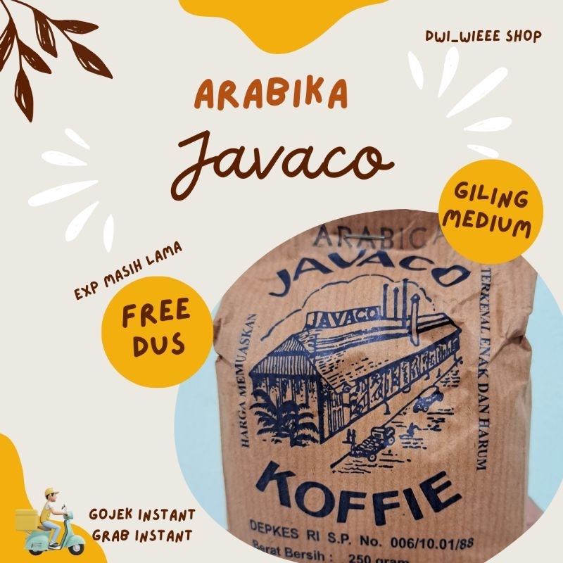 Jual KOPI BANDUNG JAVACO ARABIKA MEDIUM 250GR | Shopee Indonesia