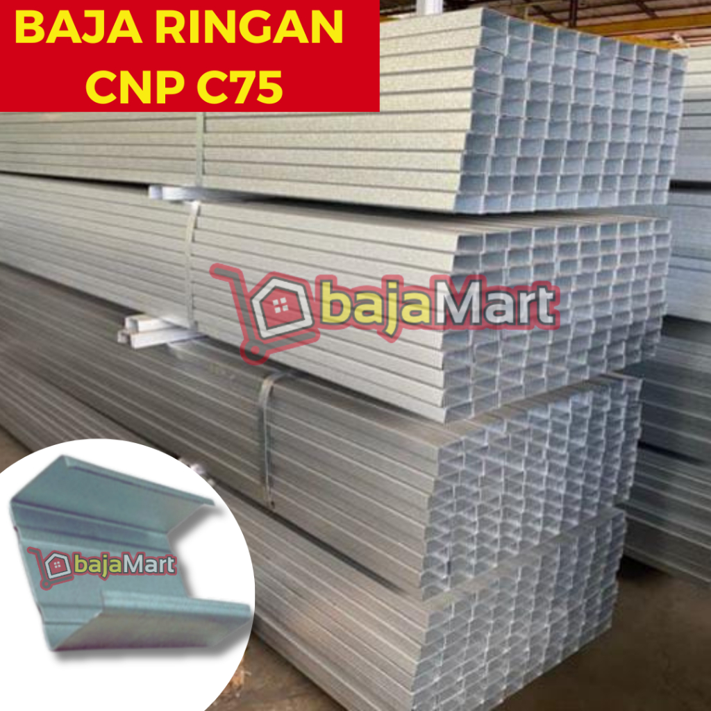 Jual Baja Ringan CNP C75 Kanal C Tebal 0,45 0,50 0,55 0,60 0,65 0,70 0 ...