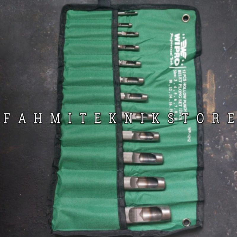Jual Pembolong Alat Plong Set Pembolong Gasket Kulit Plong set WIPRO ...