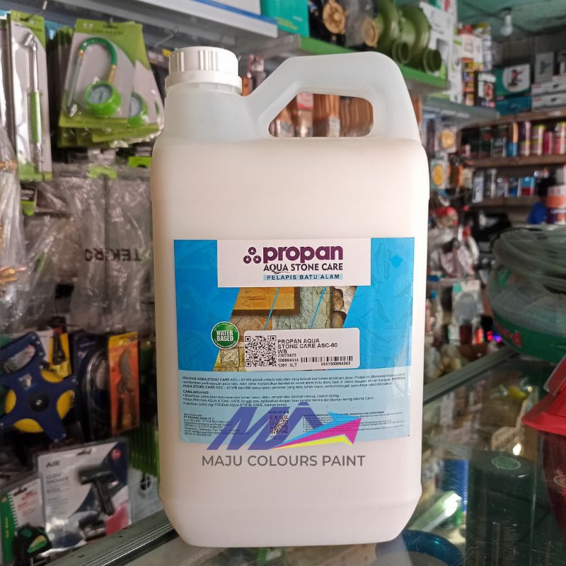 Jual CAT BATU ALAM PROPAN AQUA STONE CARE ASC-60 5 LITER | Shopee Indonesia