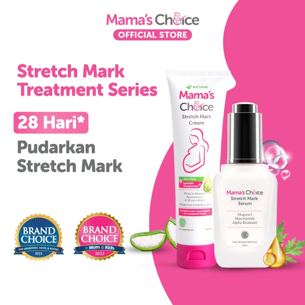 Jual Obat Krim Strechmark Terdaftar BPOM Stretch Mark Treatment Series ...