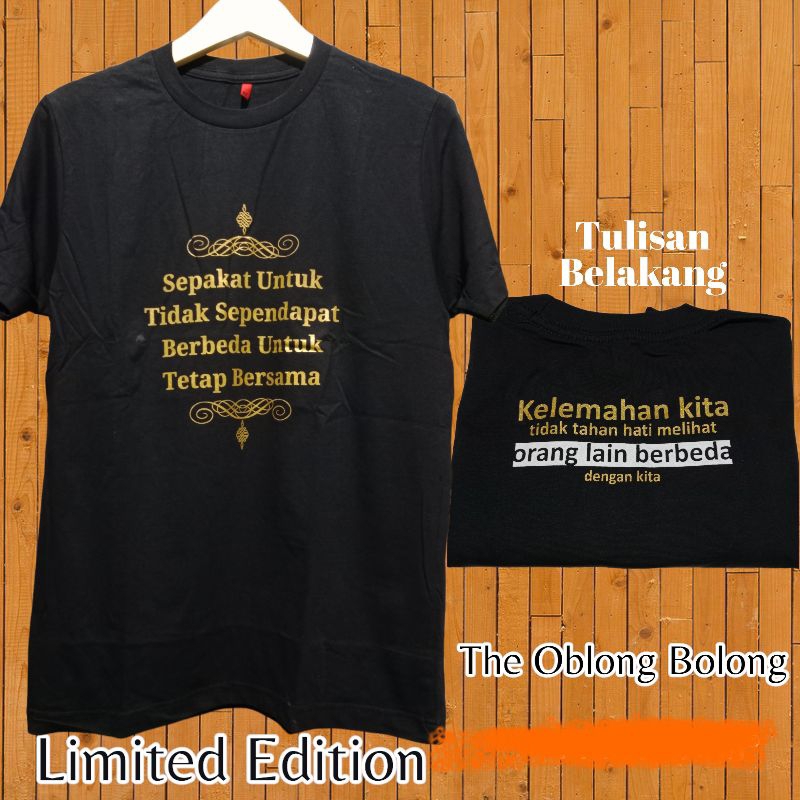 Jual LIMITED EDITION Kaos Sepakat | Shopee Indonesia