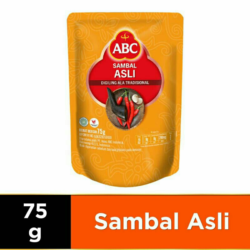 Jual Saos Sambal ABC Kemasan 75Gr | Shopee Indonesia