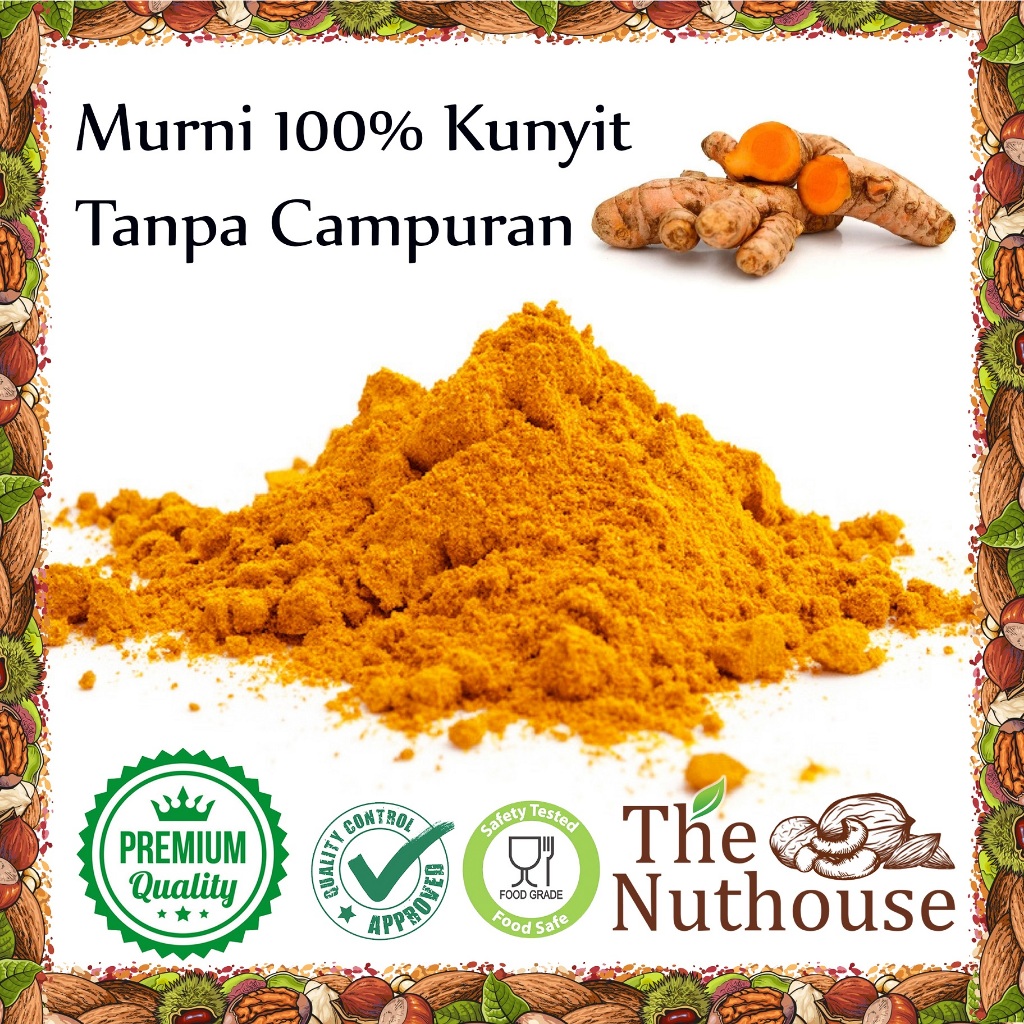 Jual 1kg Kunyit Bubuk Murni 100% / Pure Turmeric Powder / Kunir Bubuk ...