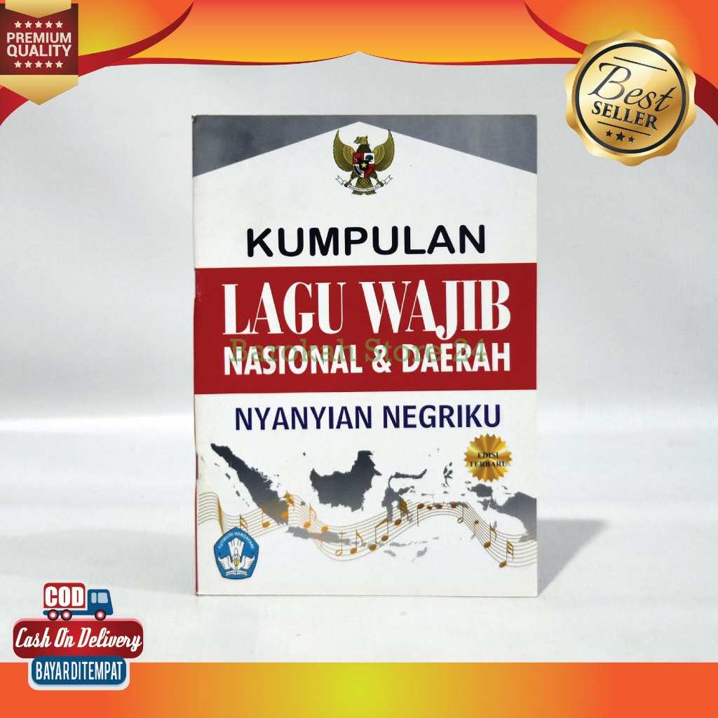 Jual Buku Kumpulan Lagu Wajib Nasional Dan Daerah - Lagu Wajib Gapura ...