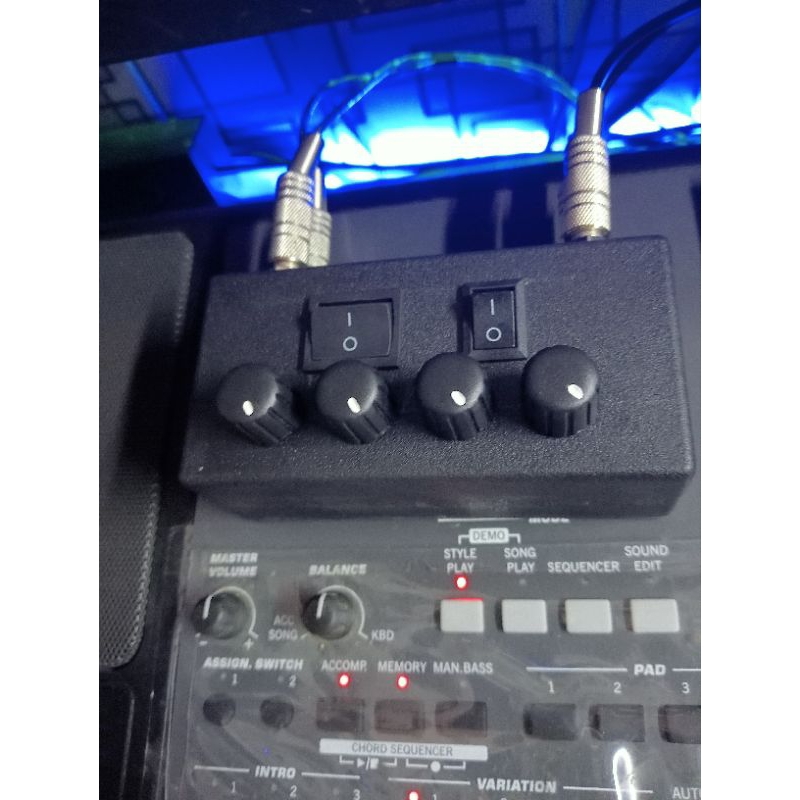 Jual box mute plus tune control plus tombol pilihan out mono atau out ...