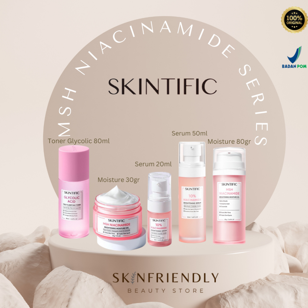 Jual [READY] Skintific MSH Niacinamide Brightening Set / Paket ...