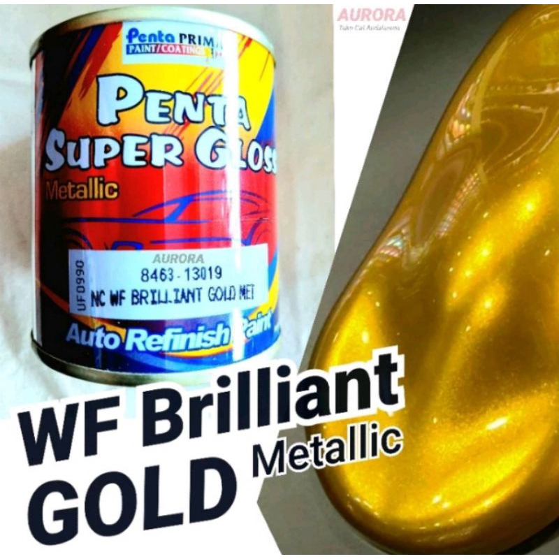 Jual Cat Lukis Akrilik Metalik Warna Gold & Silver / Acrylic Paint Metallic  - Gold Bronze, 5ml - Jakarta Barat - Little Kreate