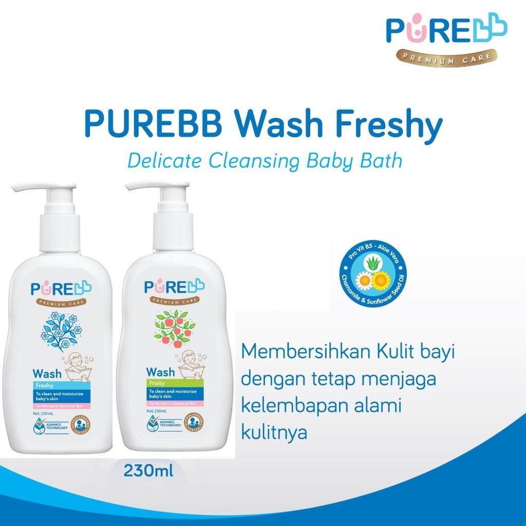 Jual Pure BB Wash 2 In 1 Sabun Mandi Cair 230ml | Shopee Indonesia