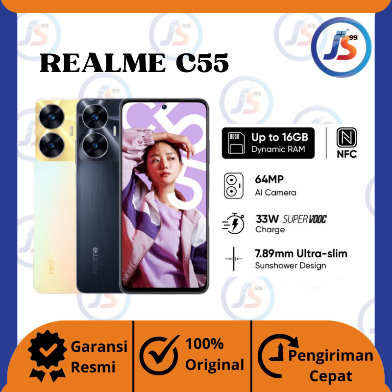 Jual REALME C55 8/256 GARANSI RESMI FRESH | Shopee Indonesia