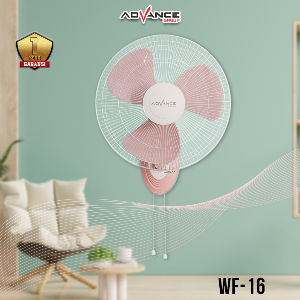 Jual Kipas Angin Dinding Advance Wf16 Wall Fan Garansi Resmi Dengan 2