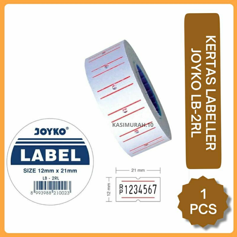 Jual Kertas Label Joyko LB2RL / Stiker Expired / Stiker Harga / Kertas