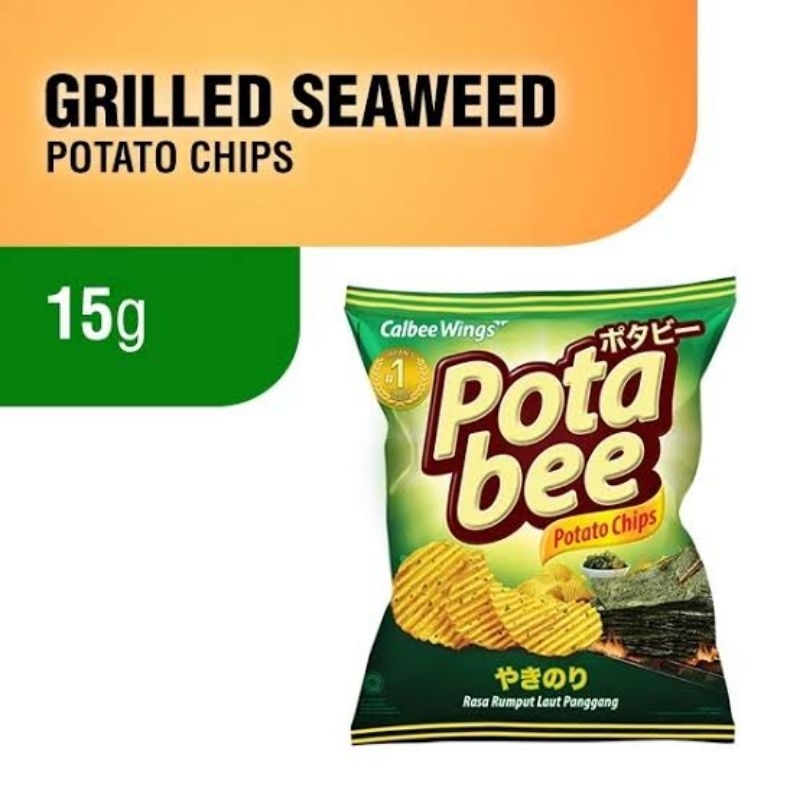 Jual Potabee Grilled Seaweed 10 x 15g | Shopee Indonesia