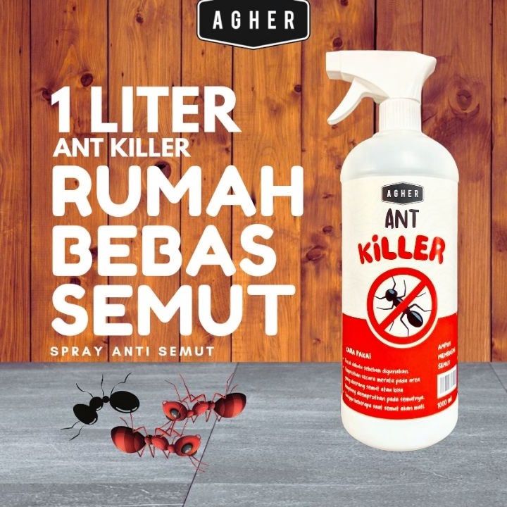 Jual Best Seller! Spray Pembasmi Semut 1 liter Ant Killer Obat Anti ...