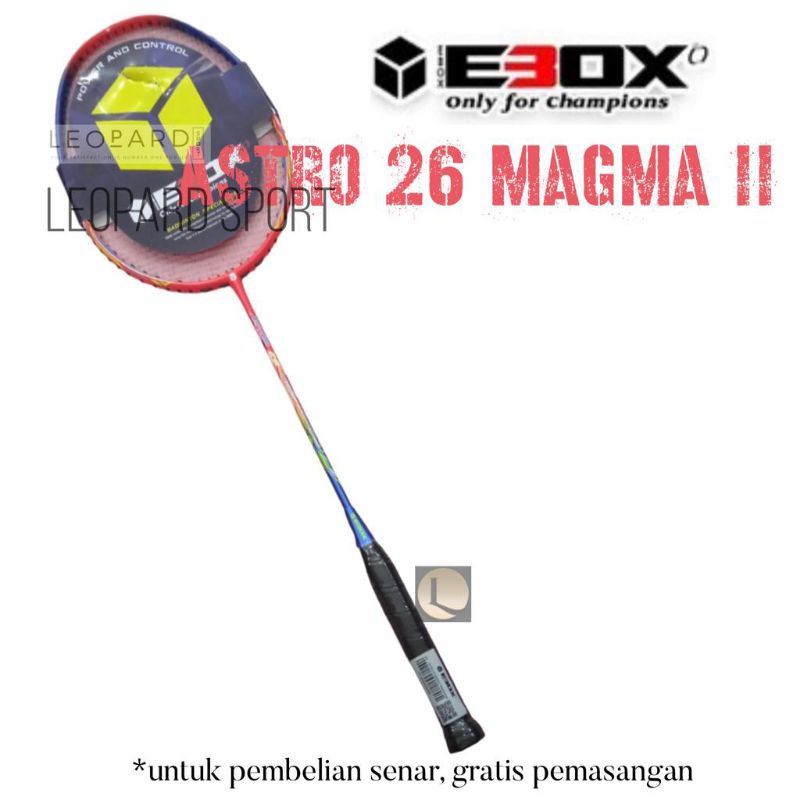 Jual Raket Badminton EBOX ASTRO 26 MAGMA II / Raket Magma Ebox | Shopee ...