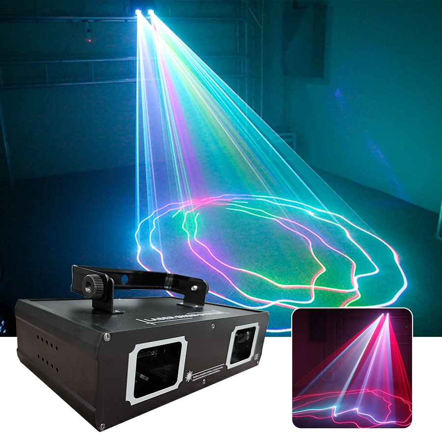 Jual Lampu Sorot Tembak Disko Laser LED Strobo Light RGB DMX512 ...
