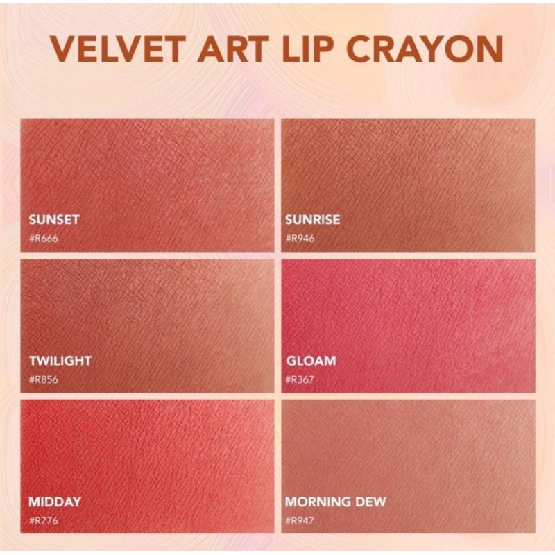 Jual INCESOFFICIAL-YOU Colorland Velvet Art Lip Crayon / Lip Crayon ...