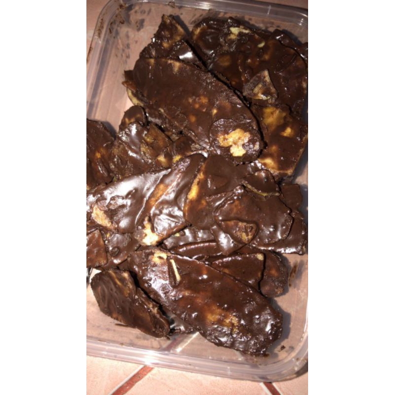 Jual Kripik Pisang Crispy Lumer Chocolate Coklat Viral Shopee Indonesia