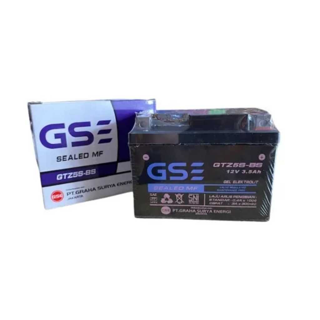 Jual Aki kering Motor GS GTZ5S MF (Untuk Segala Jenis Motor) | Shopee