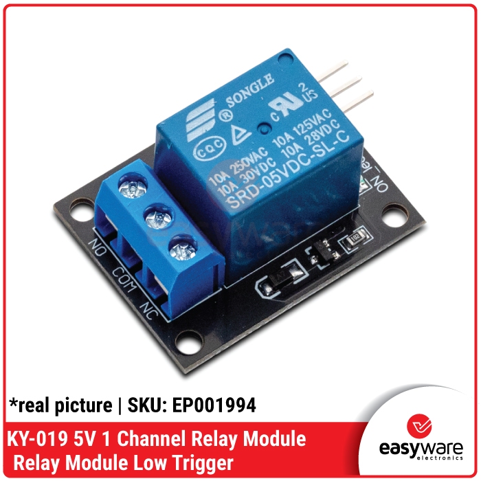 Jual KY-019 5V 1 Channel Relay Module KY019 KY 019 Relay Module Board ...