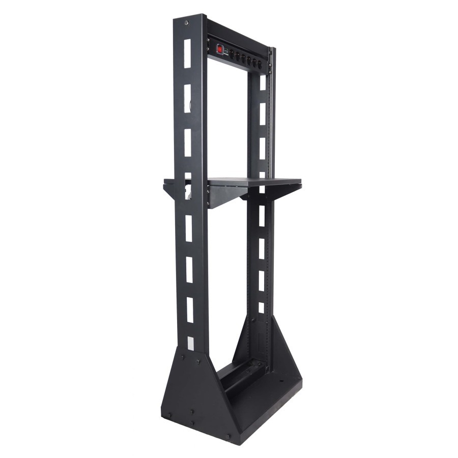 Jual INDORACK OR32 - OPEN RACK 32U RACK CABINET / RACK JARINGAN ...